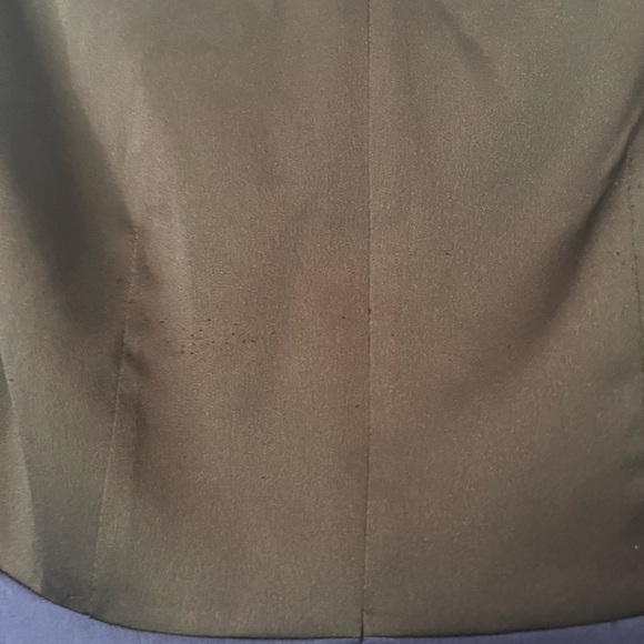 MILLY Stella black and blue bow tie waist dress - Picture 6 of 11